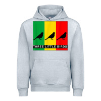 Heather Grey THREE LITTLE BIRDS Urban Hoodie - PixelFlow