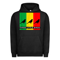 Pigment Black THREE LITTLE BIRDS Urban Hoodie - PixelFlow