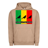 Pigment Burro THREE LITTLE BIRDS Urban Hoodie - PixelFlow