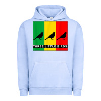 Pigment Grape Ice THREE LITTLE BIRDS Urban Hoodie - PixelFlow