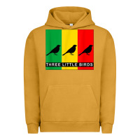 Pigment Peanut Butter THREE LITTLE BIRDS Urban Hoodie - PixelFlow