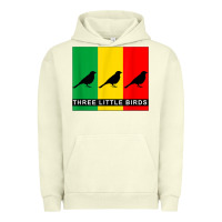 Pigment Pistachio THREE LITTLE BIRDS Urban Hoodie - PixelFlow