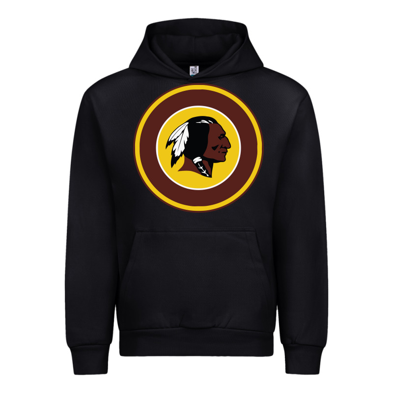 The Indian Red Skins Clasic Urban Hoodie by PixelFlow | Teevron