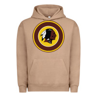 Pigment Burro the indian red skins clasic Urban Hoodie - PixelFlow
