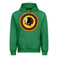 Emerald the indian red skins clasic Urban Hoodie - PixelFlow