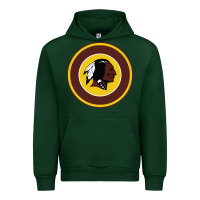 Forest Green the indian red skins clasic Urban Hoodie - PixelFlow