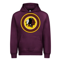 Mauve Wine the indian red skins clasic Urban Hoodie - PixelFlow