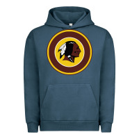 Pigment Midnight Navy the indian red skins clasic Urban Hoodie - PixelFlow