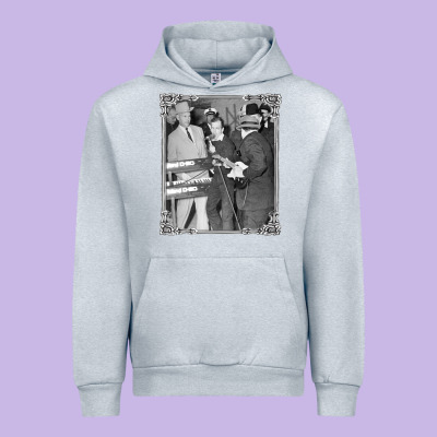 Lee Harvey Oswald And The Jack Ru Urban Hoodie Designed By Pixelflow