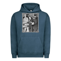 Pigment Midnight Navy Lee Harvey Oswald and the Jack Ru Urban Hoodie - PixelFlow
