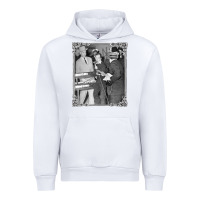 White Lee Harvey Oswald and the Jack Ru Urban Hoodie - PixelFlow