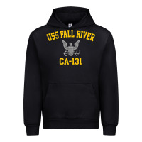 Black uss fall river ca 131 Urban Hoodie - PixelFlow