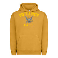Pigment Peanut Butter uss fall river ca 131 Urban Hoodie - PixelFlow