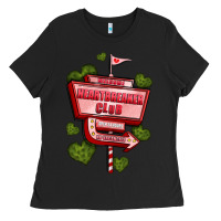 Black heartbreaker club olivia Ladies Tee - OliviaCreatesArt