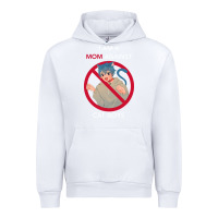 White i am a mom against cat boys Urban Hoodie - PixelFlow