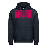 Navy sf muni bart    muni Urban Hoodie - PixelFlow