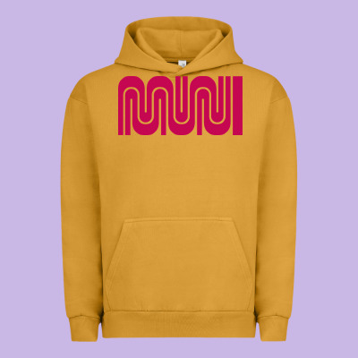 Sf Muni Bart    Muni Urban Hoodie Designed By Pixelflow