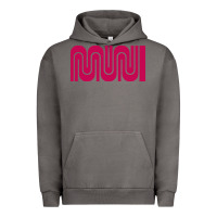 Pigment Tornado sf muni bart    muni Urban Hoodie - PixelFlow