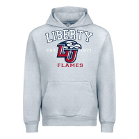 Heather Grey liberty university flames football lynchburg virginia sparky the eagle Urban Hoodie - PixelFlow