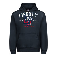 Navy liberty university flames football lynchburg virginia sparky the eagle Urban Hoodie - PixelFlow