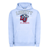 Pigment Grape Ice liberty university flames football lynchburg virginia sparky the eagle Urban Hoodie - PixelFlow