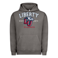 Pigment Tornado liberty university flames football lynchburg virginia sparky the eagle Urban Hoodie - PixelFlow