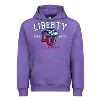 Tulip liberty university flames football lynchburg virginia sparky the eagle Urban Hoodie - PixelFlow