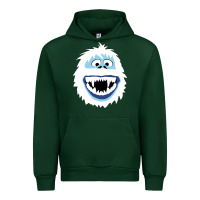 Forest Green bumble face Urban Hoodie - PixelFlow