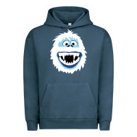 Pigment Midnight Navy bumble face Urban Hoodie - PixelFlow
