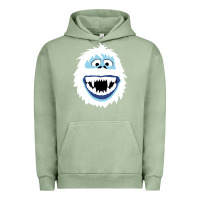 Pigment Oil Green bumble face Urban Hoodie - PixelFlow