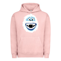 Pigment Salmon bumble face Urban Hoodie - PixelFlow