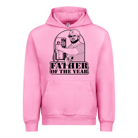 Fuchsia Pink Gary Plauche Urban Hoodie - PixelFlow