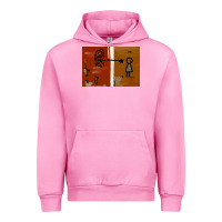 Fuchsia Pink It’s Always Sunny Painting Urban Hoodie - PixelFlow