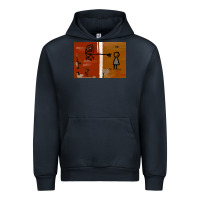 Navy It’s Always Sunny Painting Urban Hoodie - PixelFlow