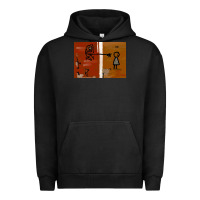 Pigment Black It’s Always Sunny Painting Urban Hoodie - PixelFlow