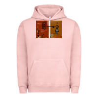 Pigment Salmon It’s Always Sunny Painting Urban Hoodie - PixelFlow