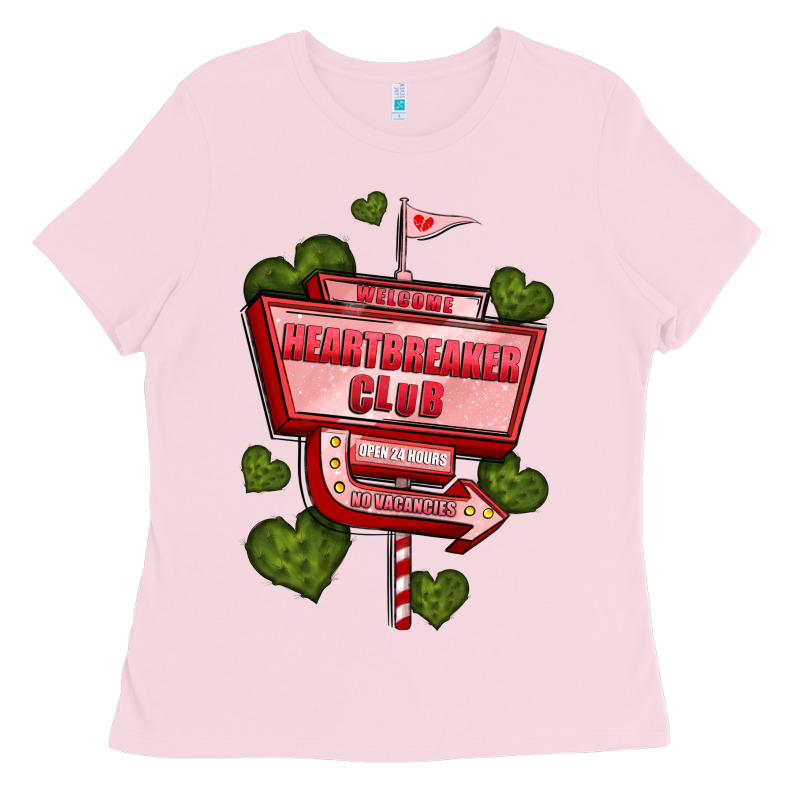 Heartbreaker Club Olivia Ladies Tee by OliviaCreatesArt | Teevron