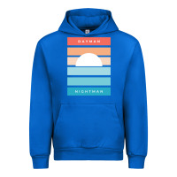 Cobalt DAYMAN NIGHTMAN - It's Always Sunny Urban Hoodie - PixelFlow