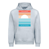 Heather Grey DAYMAN NIGHTMAN - It's Always Sunny Urban Hoodie - PixelFlow