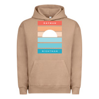 Pigment Burro DAYMAN NIGHTMAN - It's Always Sunny Urban Hoodie - PixelFlow