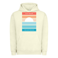 Pigment Pistachio DAYMAN NIGHTMAN - It's Always Sunny Urban Hoodie - PixelFlow