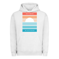 Pigment Lunar Rock DAYMAN NIGHTMAN - It's Always Sunny Urban Hoodie - PixelFlow
