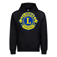 Black lions clubs international classic Urban Hoodie - PixelFlow