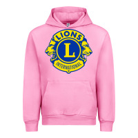 Fuchsia Pink lions clubs international classic Urban Hoodie - PixelFlow