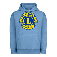 Pigment Pebble Blue lions clubs international classic Urban Hoodie - PixelFlow