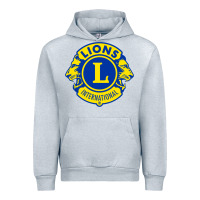 Heather Grey lions clubs international classic Urban Hoodie - PixelFlow