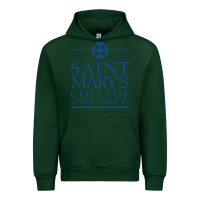 Forest Green saint mary's college belles Urban Hoodie - PixelFlow