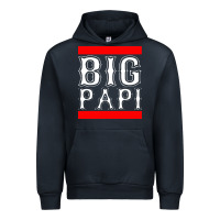 Navy big papi Urban Hoodie - PixelFlow