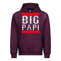 Mauve Wine big papi Urban Hoodie - PixelFlow