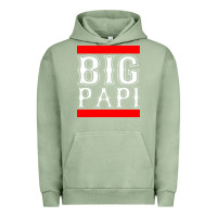 Pigment Oil Green big papi Urban Hoodie - PixelFlow